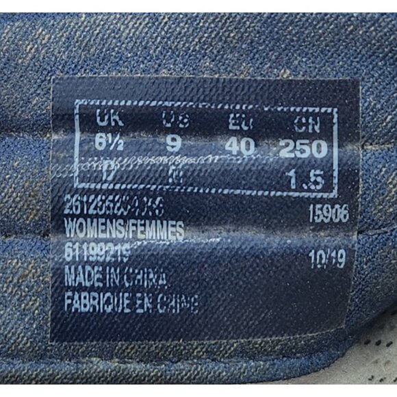 Clarks Cloudsteppers Women's Size 9 M Navy Blue T Strap Thong Sandals Flip Flops - Picture 8 of 11